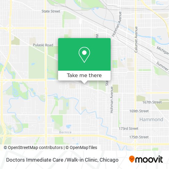 Doctors Immediate Care /Walk-in Clinic map