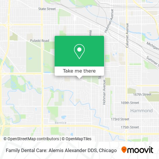 Family Dental Care: Alemis Alexander DDS map