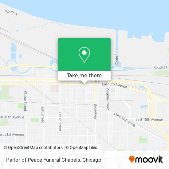 Parlor of Peace Funeral Chapels map