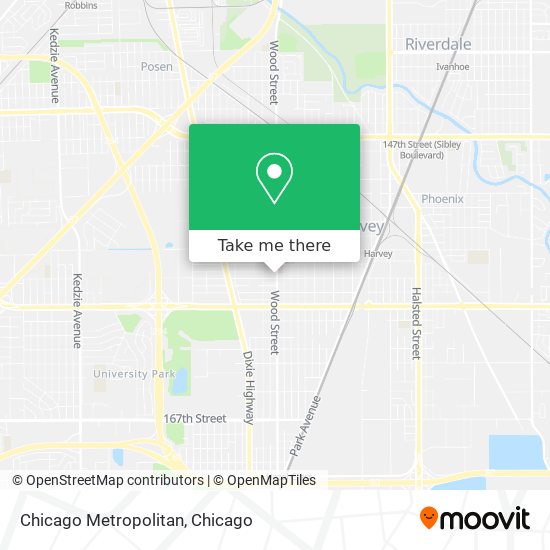 Chicago Metropolitan map