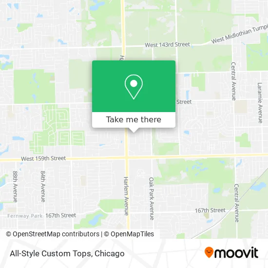 All-Style Custom Tops map