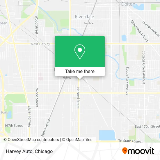 Harvey Auto map