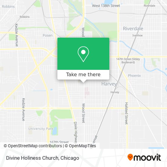 Divine Holiness Church map