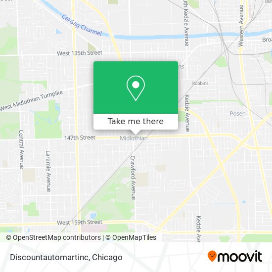 Discountautomartinc map