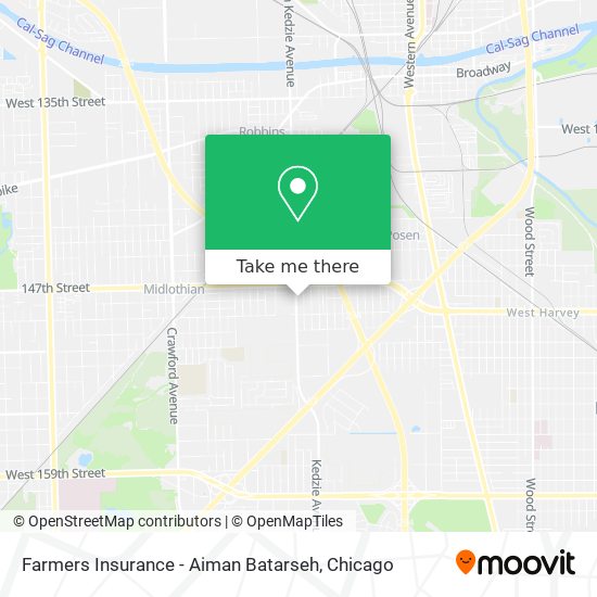 Farmers Insurance - Aiman Batarseh map