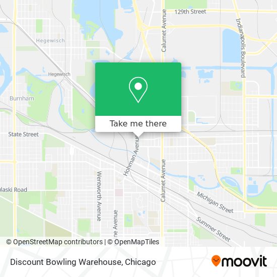 Discount Bowling Warehouse map