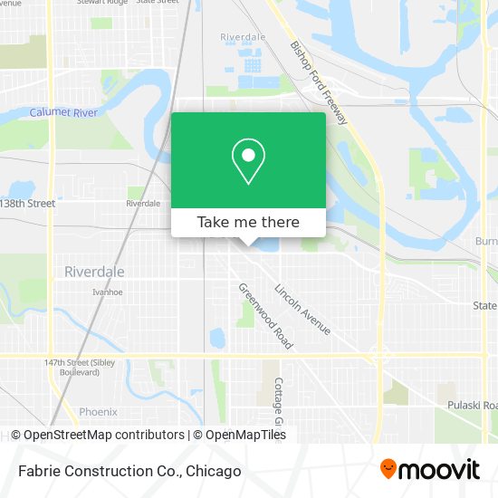 Fabrie Construction Co. map