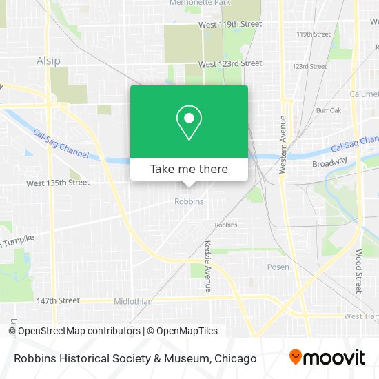 Robbins Historical Society & Museum map