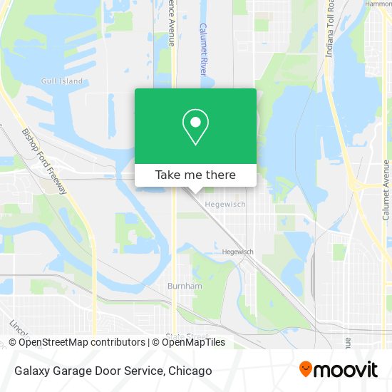 Galaxy Garage Door Service map