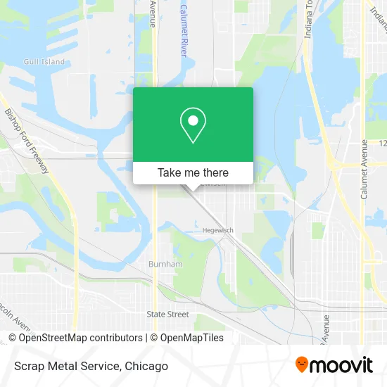 Scrap Metal Service map