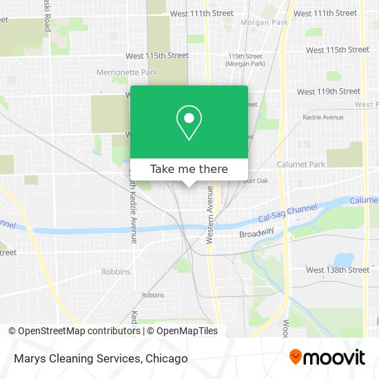 Mapa de Marys Cleaning Services