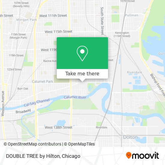 DOUBLE TREE by Hilton map