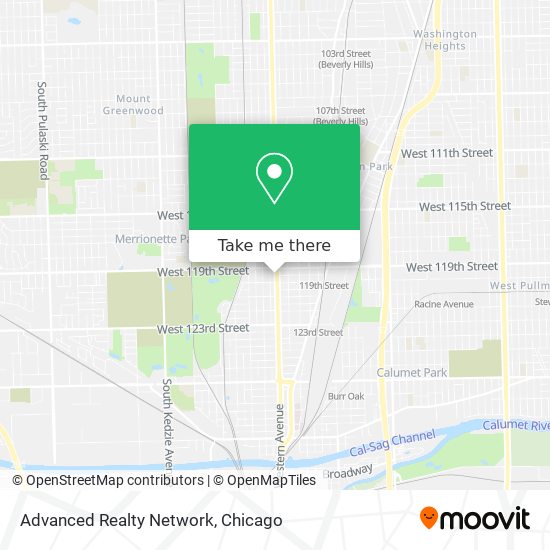 Advanced Realty Network map