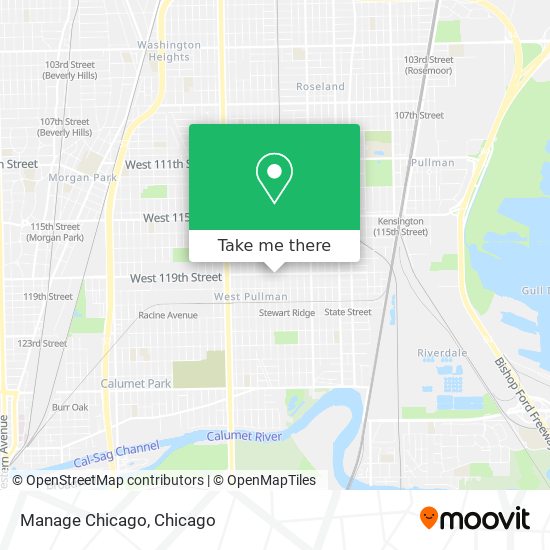 Manage Chicago map