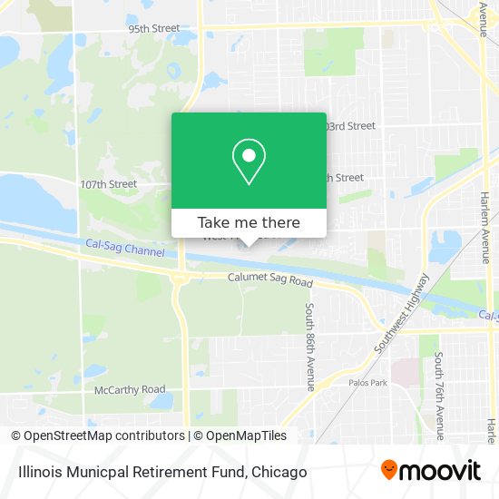 Illinois Municpal Retirement Fund map