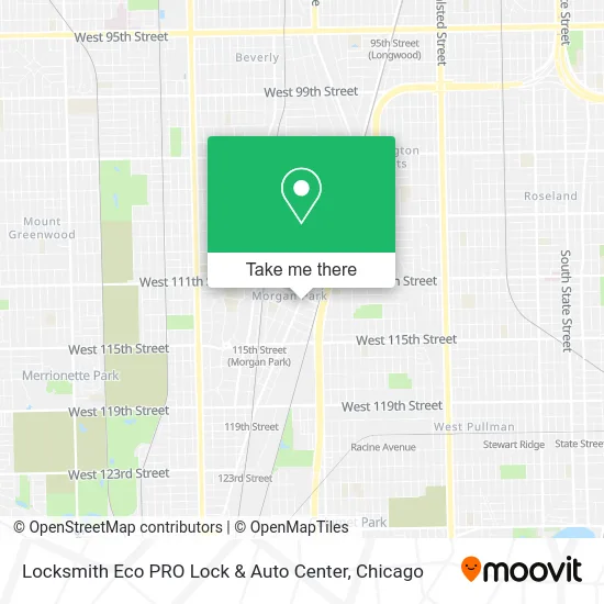 Locksmith Eco PRO Lock & Auto Center map