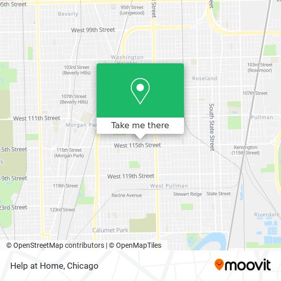 Help at Home map