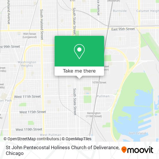St John Pentecostal Holiness Church of Deliverance map