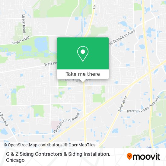 Mapa de G & Z Siding Contractors & Siding Installation