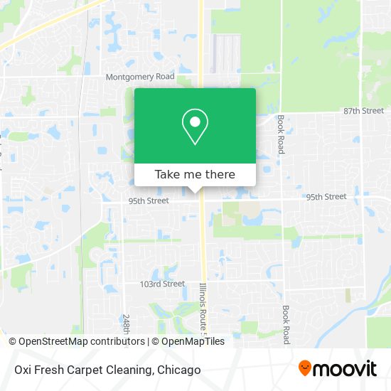 Oxi Fresh Carpet Cleaning map