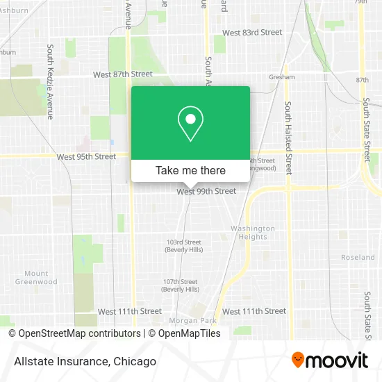 Allstate Insurance map