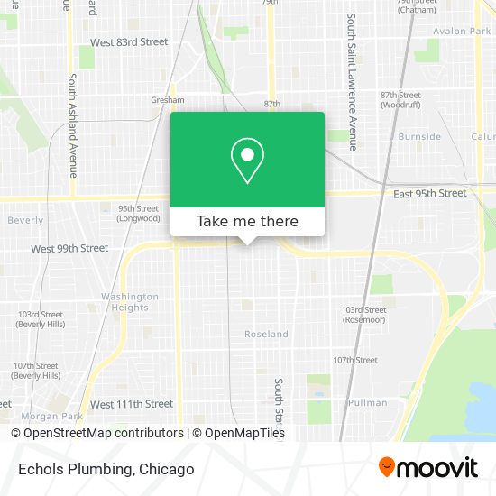 Echols Plumbing map