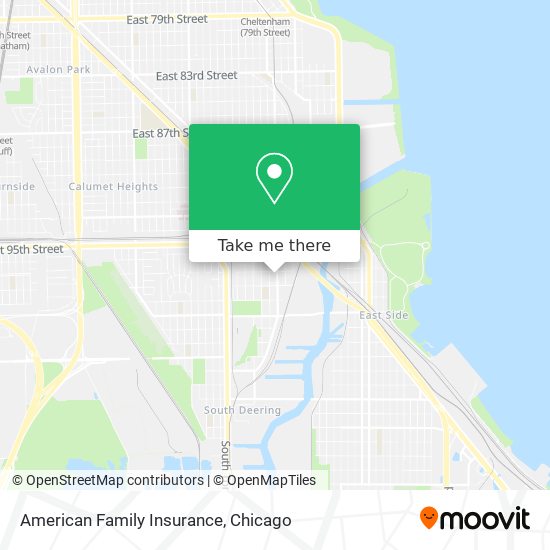 American Family Insurance map