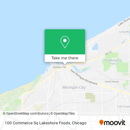 100 Commerce Sq Lakeshore Foods map