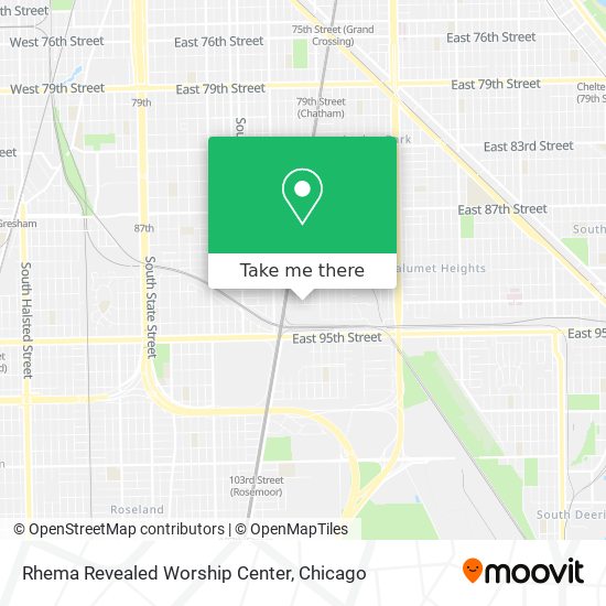 Rhema Revealed Worship Center map