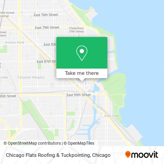 Mapa de Chicago Flats Roofing & Tuckpointing