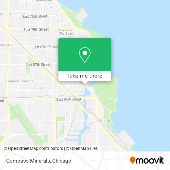 Mapa de Compass Minerals