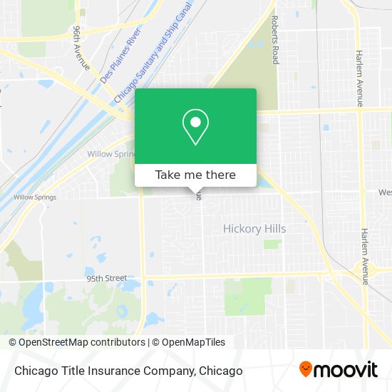 Chicago Title Insurance Company map