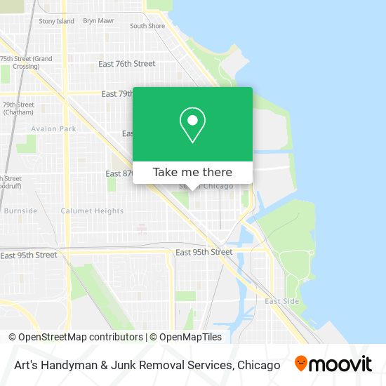 Art's Handyman & Junk Removal Services map