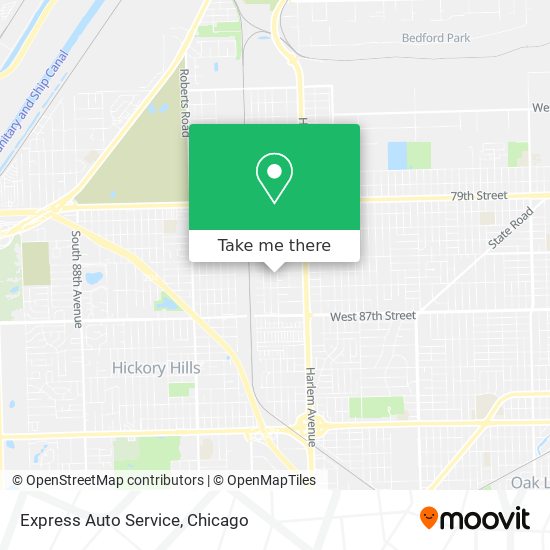 Express Auto Service map