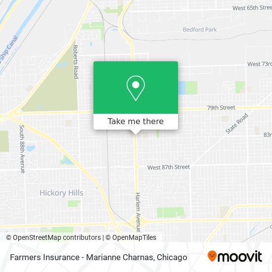 Farmers Insurance - Marianne Charnas map