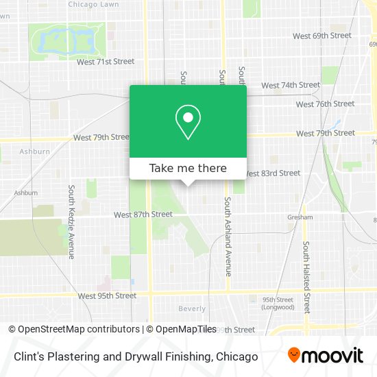 Clint's Plastering and Drywall Finishing map