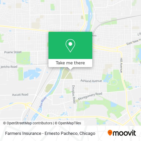 Farmers Insurance - Ernesto Pacheco map