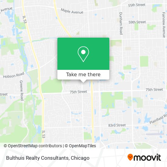 Bulthuis Realty Consultants map