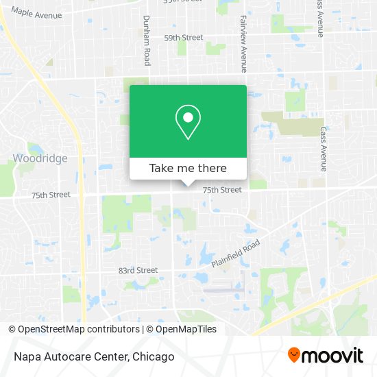 Mapa de Napa Autocare Center