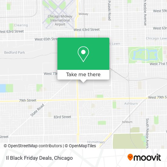 Il Black Friday Deals map