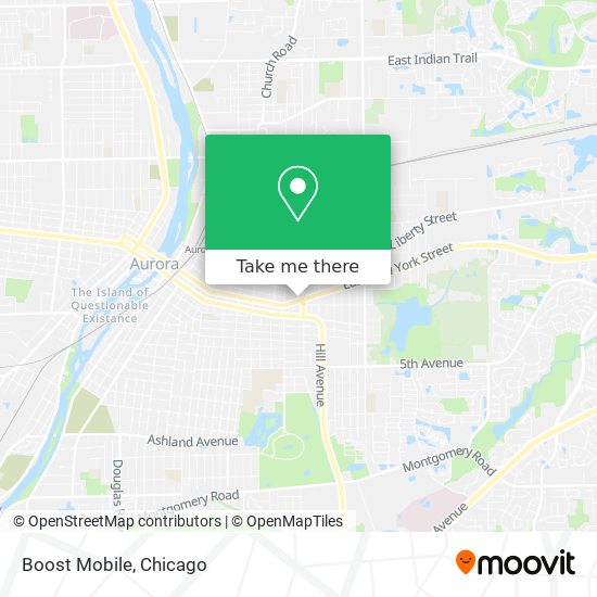 Boost Mobile map