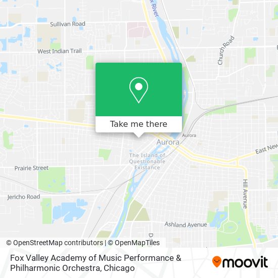 Mapa de Fox Valley Academy of Music Performance & Philharmonic Orchestra