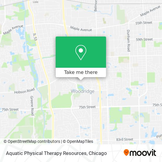 Mapa de Aquatic Physical Therapy Resources