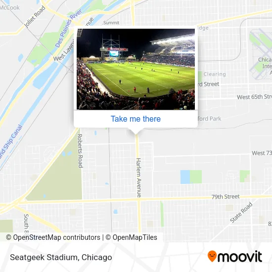 Seatgeek Stadium map