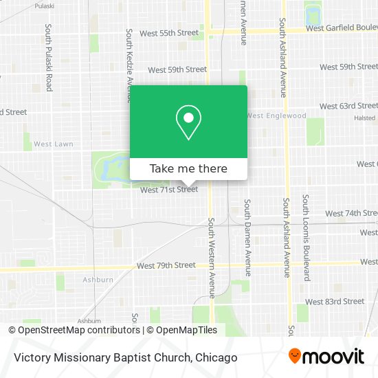 Mapa de Victory Missionary Baptist Church