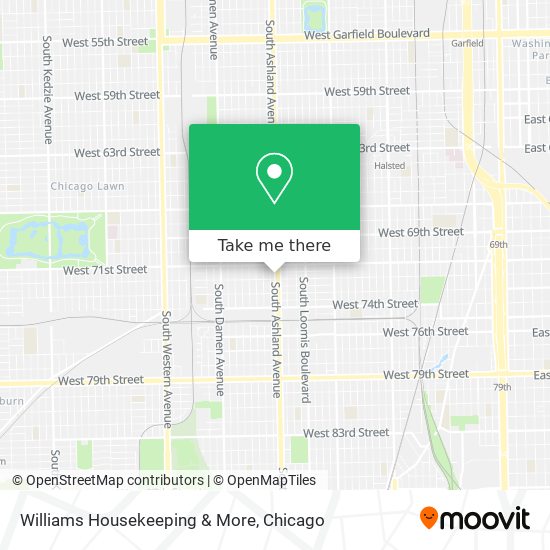 Williams Housekeeping & More map