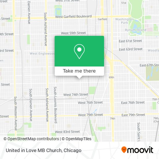 Mapa de United in Love MB Church