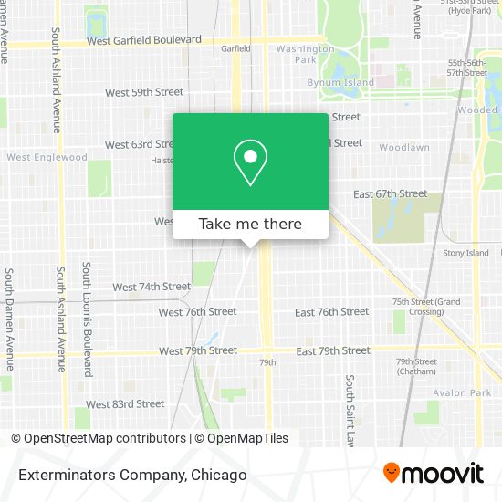 Exterminators Company map