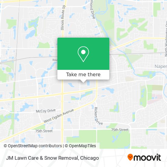 JM Lawn Care & Snow Removal map