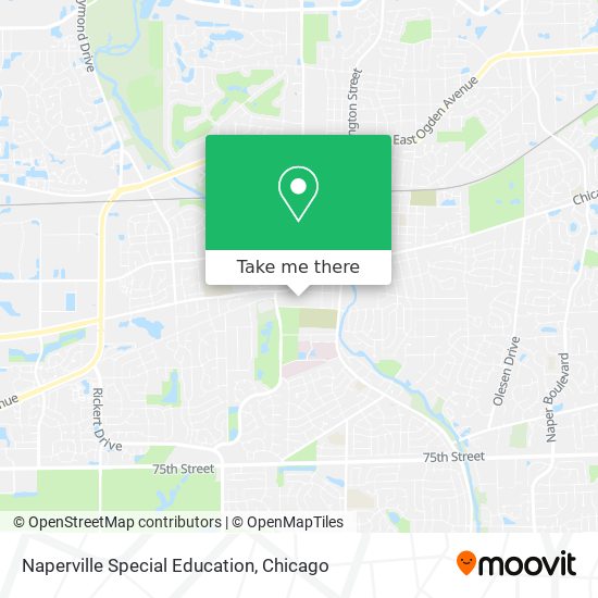 Mapa de Naperville Special Education